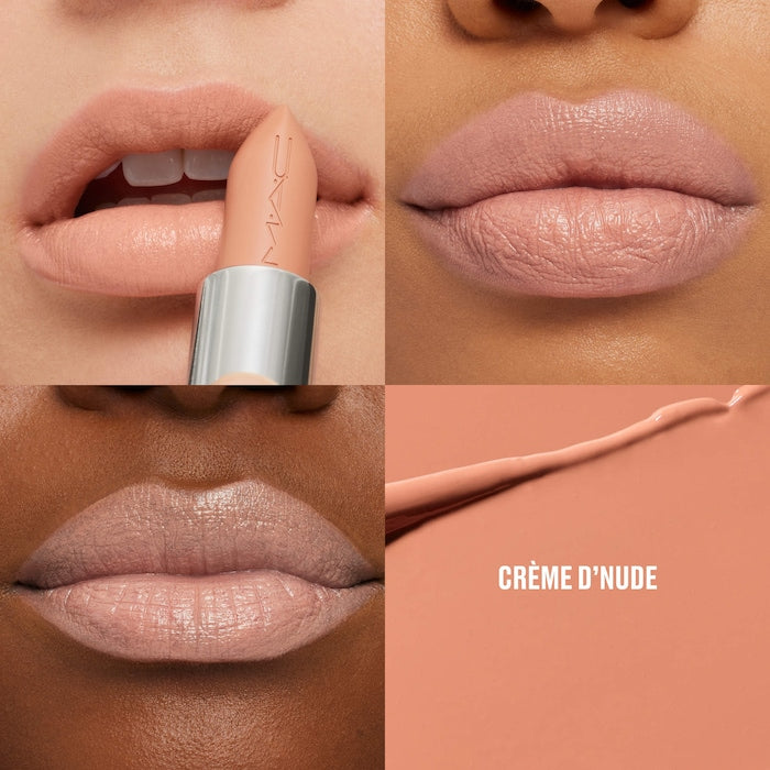 MAC Cosmetics M·A·Cximal Sleek Satin 8HR Full-Coverage Hydrating Lipstick