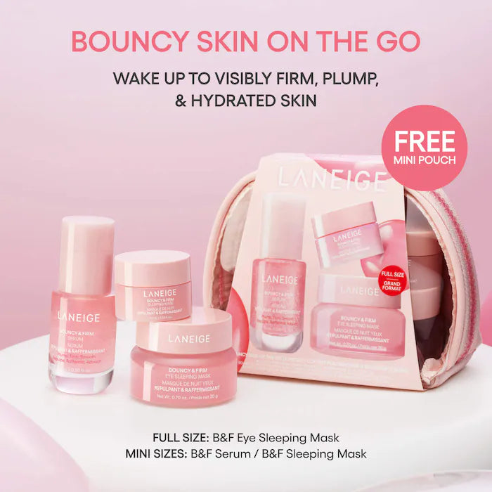 LANEIGE 
Bouncy Skin On the Go Set for Plumping and Firming