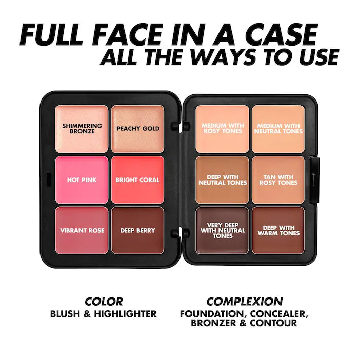 MAKE UP FOR EVER 
HD Skin Face Essentials Long-Lasting Full Face Cream Palette
