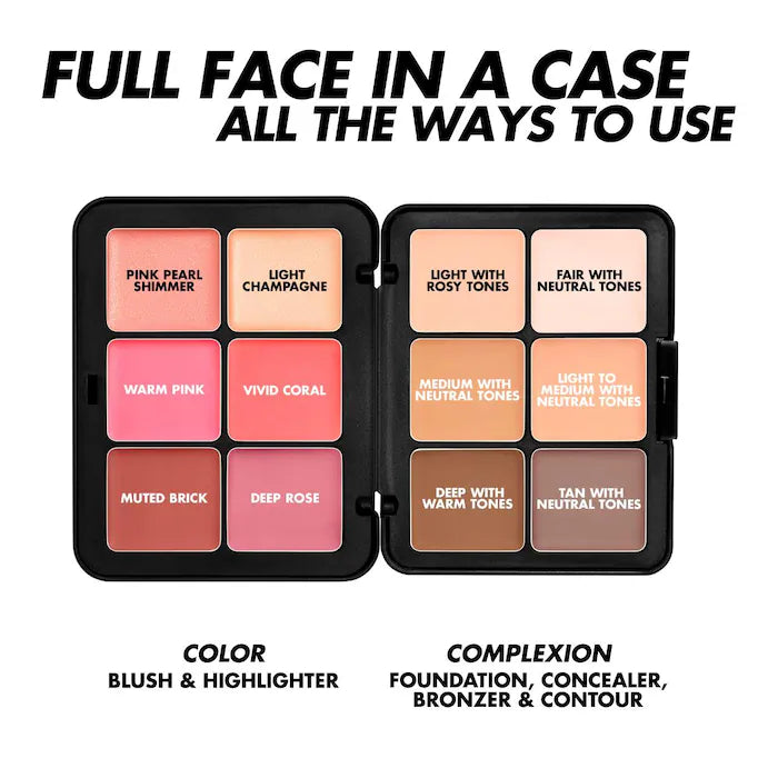 MAKE UP FOR EVER 
HD Skin Face Essentials Long-Lasting Full Face Cream Palette