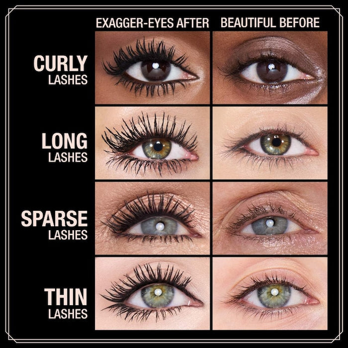 Charlotte Tilbury 
Exagger-eyes Volumizing and Curling Mascara