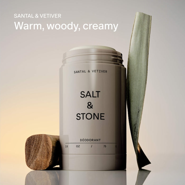 Salt & Stone 
Santal & Vetiver Extra-Strength Aluminum-Free Deodorant