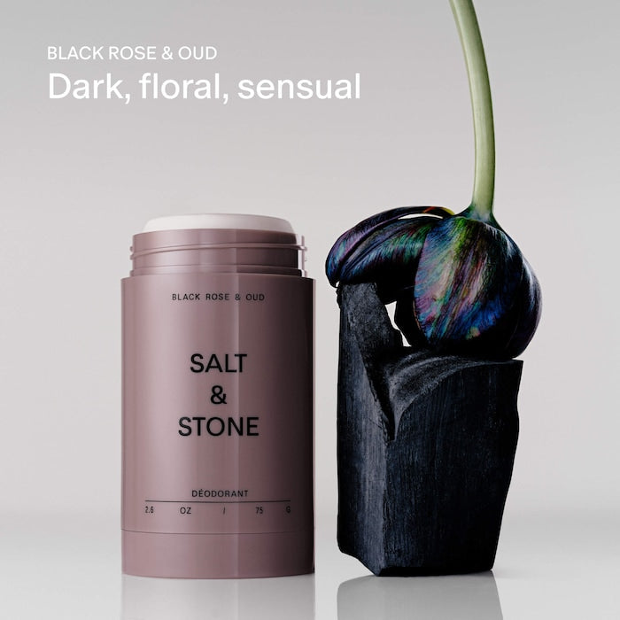 Salt & Stone 
Black Rose & Oud Extra-Strength Aluminum-Free Deodorant
