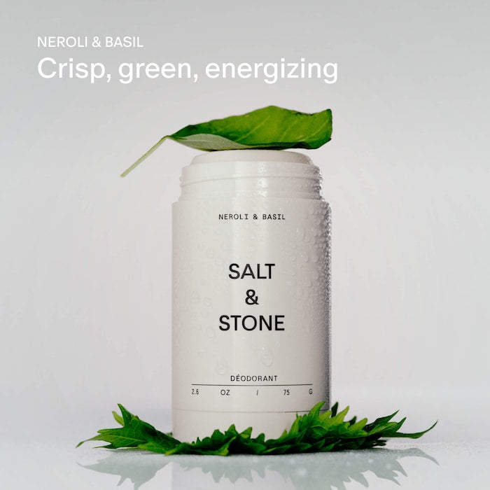 Salt & Stone 
Neroli & Basil Extra-Strength Aluminum-Free Deodorant