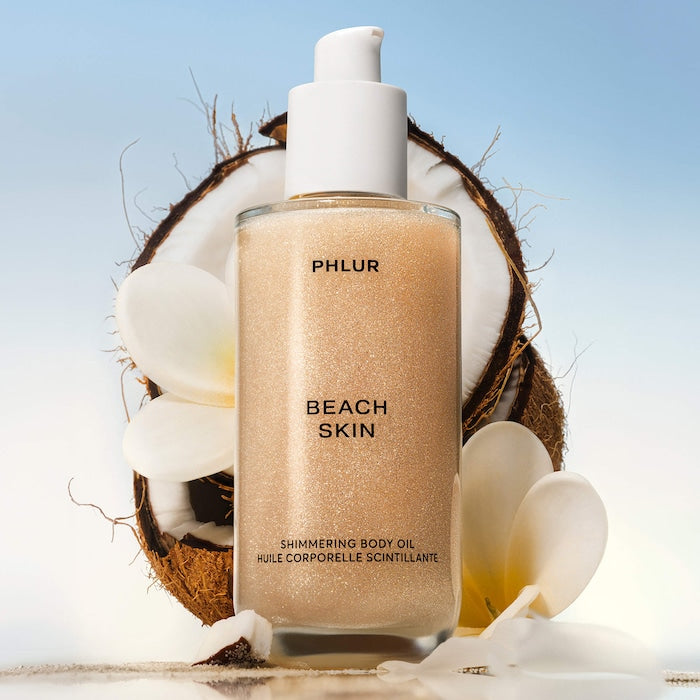 PHLUR 
Beach Skin Shimmering Body Oil