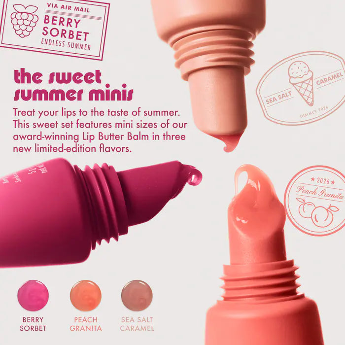 Summer Fridays  The Sweet Summer Minis Lip Butter Balm Trio Set