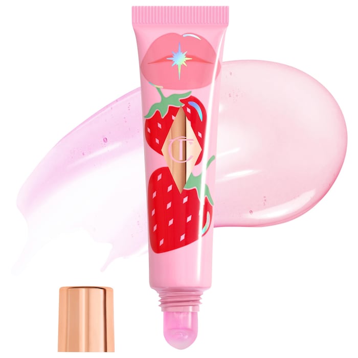 CHARLOTTE TILBURY Unreal Lips Healthy Glow Nectar Nourishing Lip Oil with Hyaluronic Acid and Vitamin E