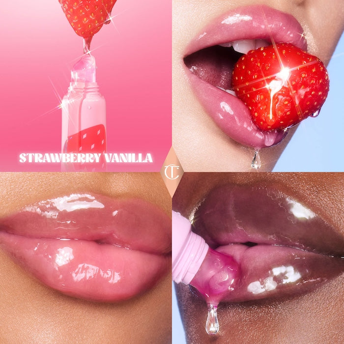 CHARLOTTE TILBURY Unreal Lips Healthy Glow Nectar Nourishing Lip Oil with Hyaluronic Acid and Vitamin E