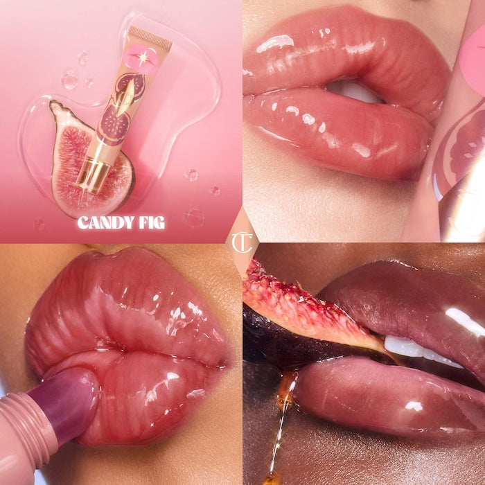 CHARLOTTE TILBURY Unreal Lips Healthy Glow Nectar Nourishing Lip Oil with Hyaluronic Acid and Vitamin E