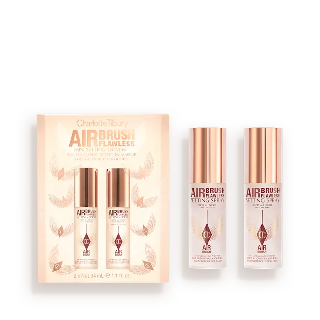 CHARLOTTE TILBURY Duo Airbrush Flawless Settin Spray Set