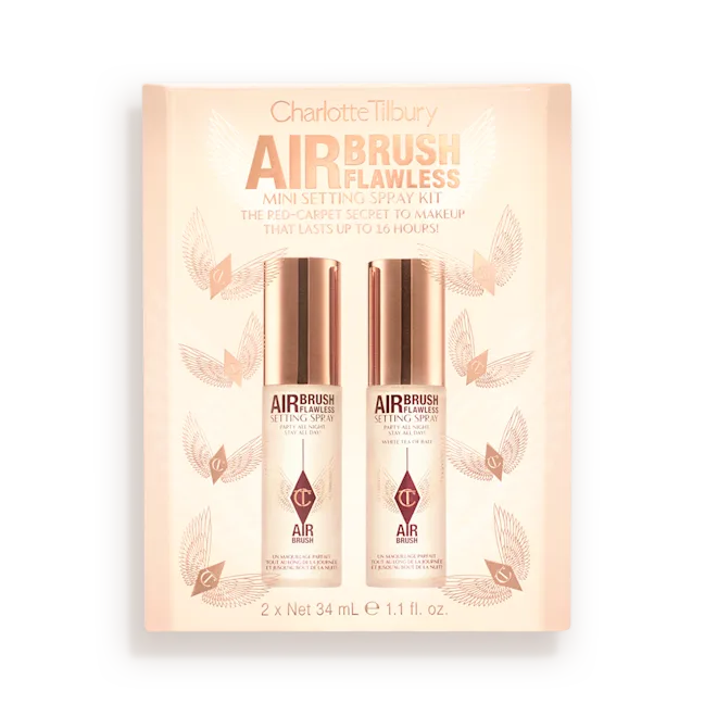 CHARLOTTE TILBURY Duo Airbrush Flawless Settin Spray Set