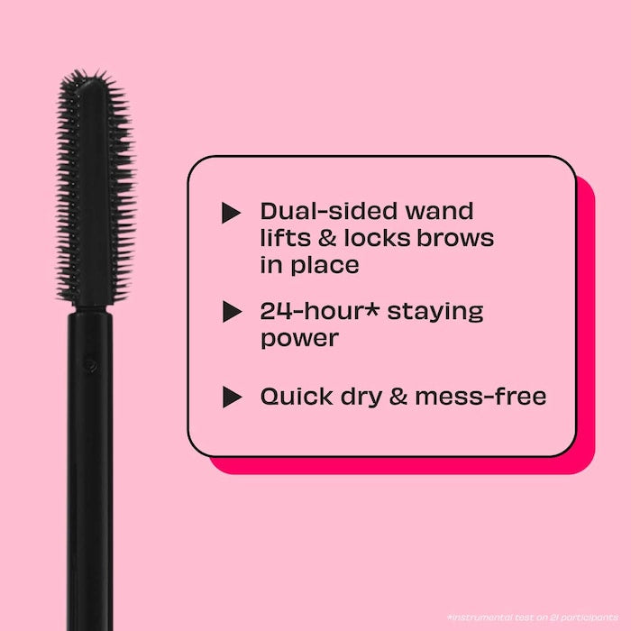 BENEFIT COSMETICS 24-HR Brow Setter Clear Brow Gel with Lamination Effect