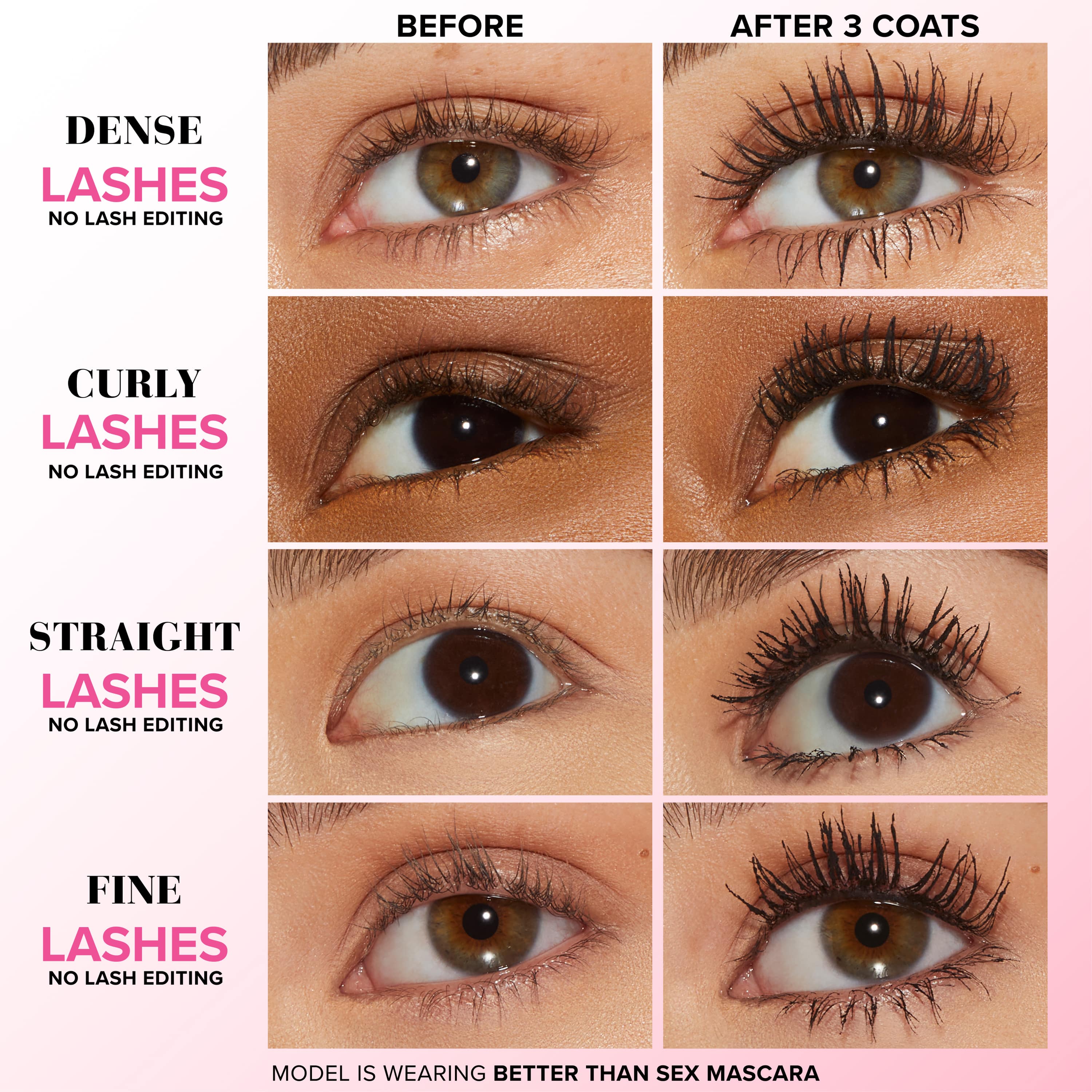 Too Faced Lashes Ever After: Full Size Mascara Set