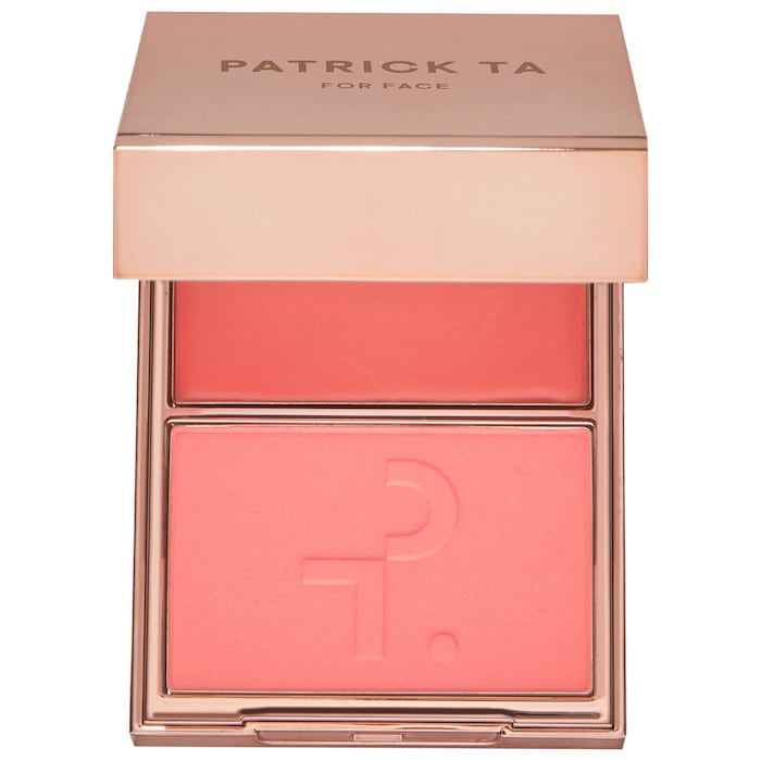 PATRICK TA  Major Headlines Double-Take Crème & Powder Blush Duo