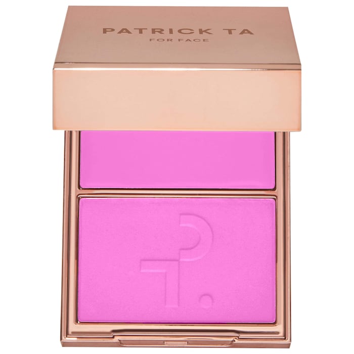 PATRICK TA  Major Headlines Double-Take Crème & Powder Blush Duo