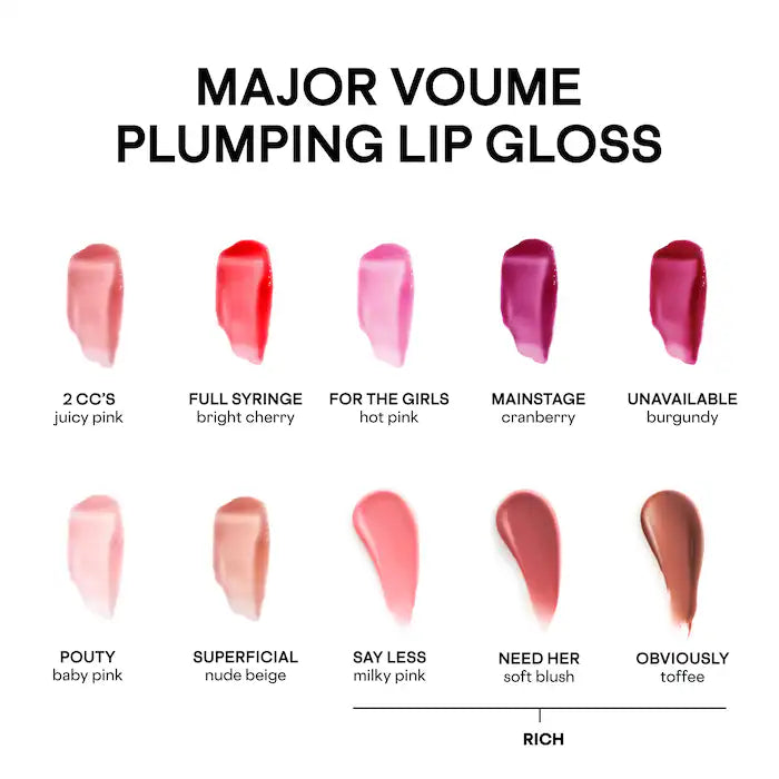 PATRICK TA  Major Volume Plumping Lip Gloss