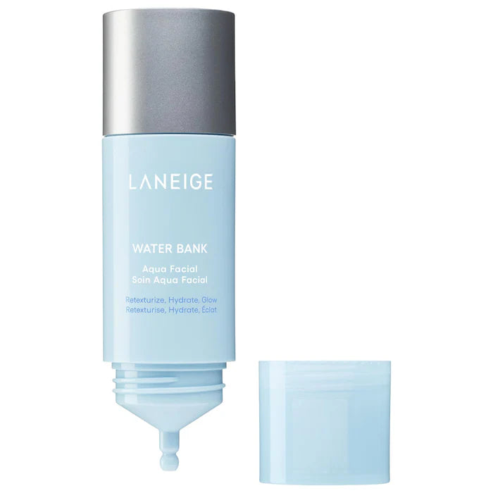 LANEIGE  Water Bank Aqua Facial Serum BHA + AHA - Gently Exfoliate, Hydrate & Glow
