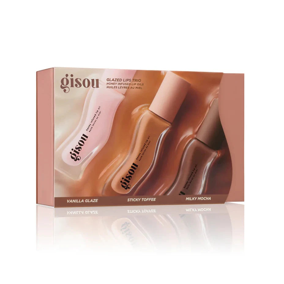 Gisou Glazed Lip Trio