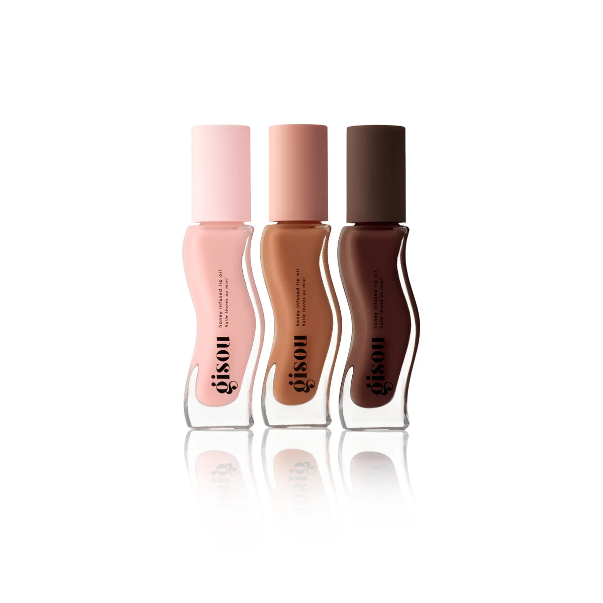 Gisou Glazed Lip Trio