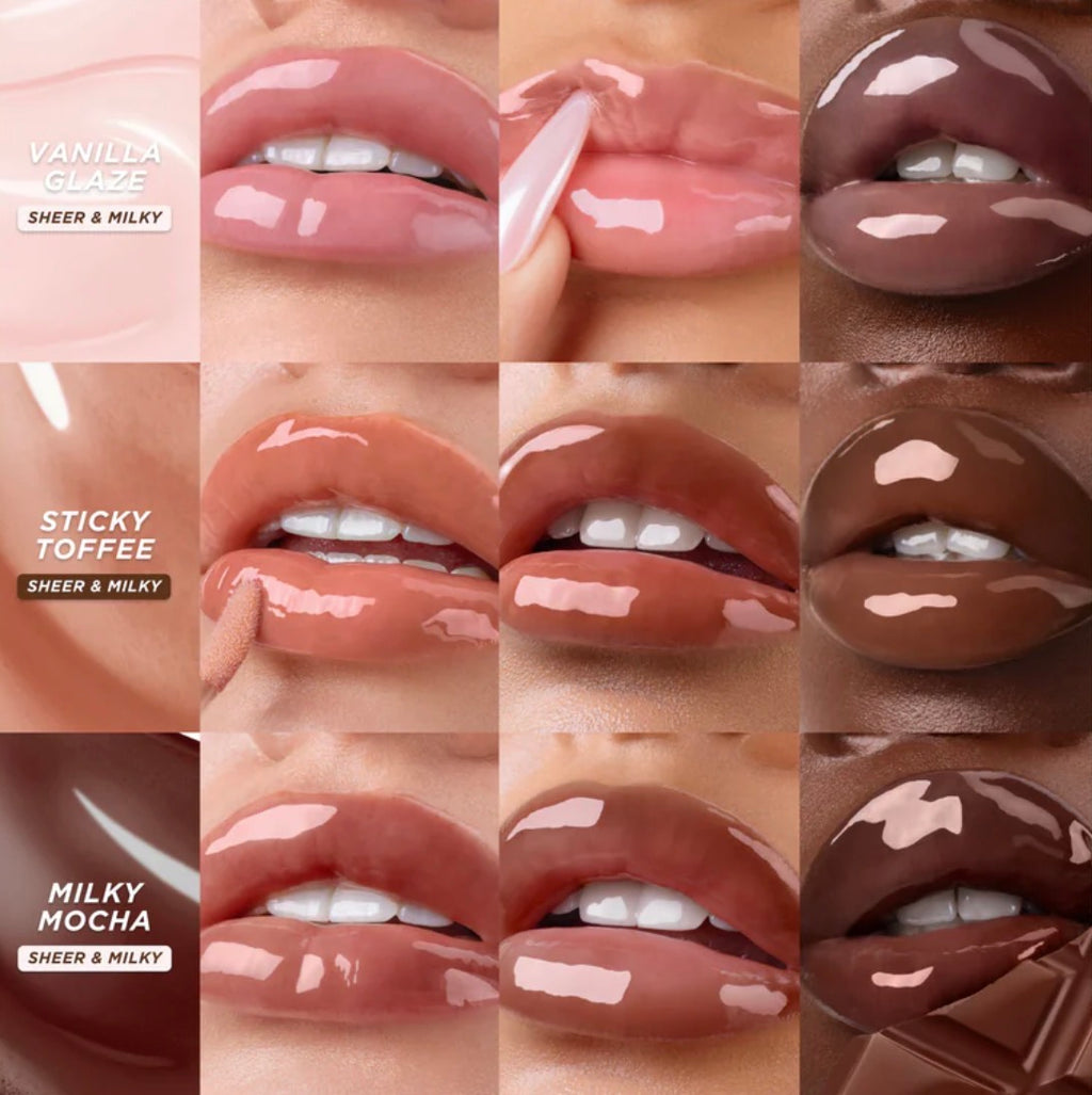 Gisou Glazed Lip Trio