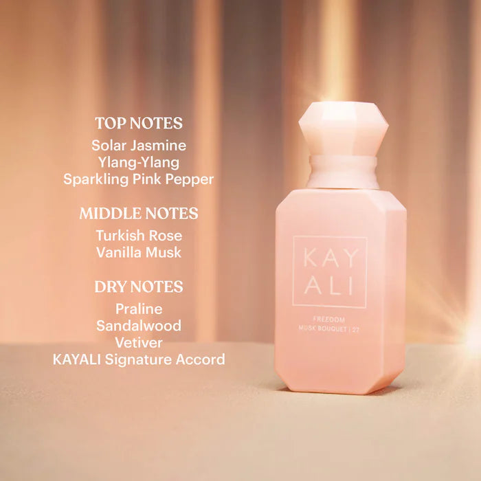 KAYALI  Mini FREEDOM MUSK BOUQUET | 27 Eau de Parfum Travel Spray