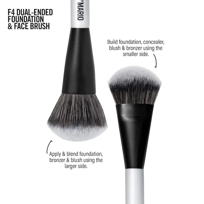 MAKEUP BY MARIO  F4 Dual-Ended Foundation and Face Brush