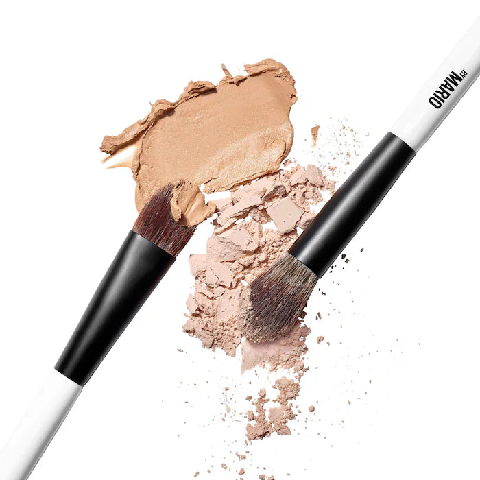 MAKEUP BY MARIO  EF1 Dual-Ended Cream & Powder Brush