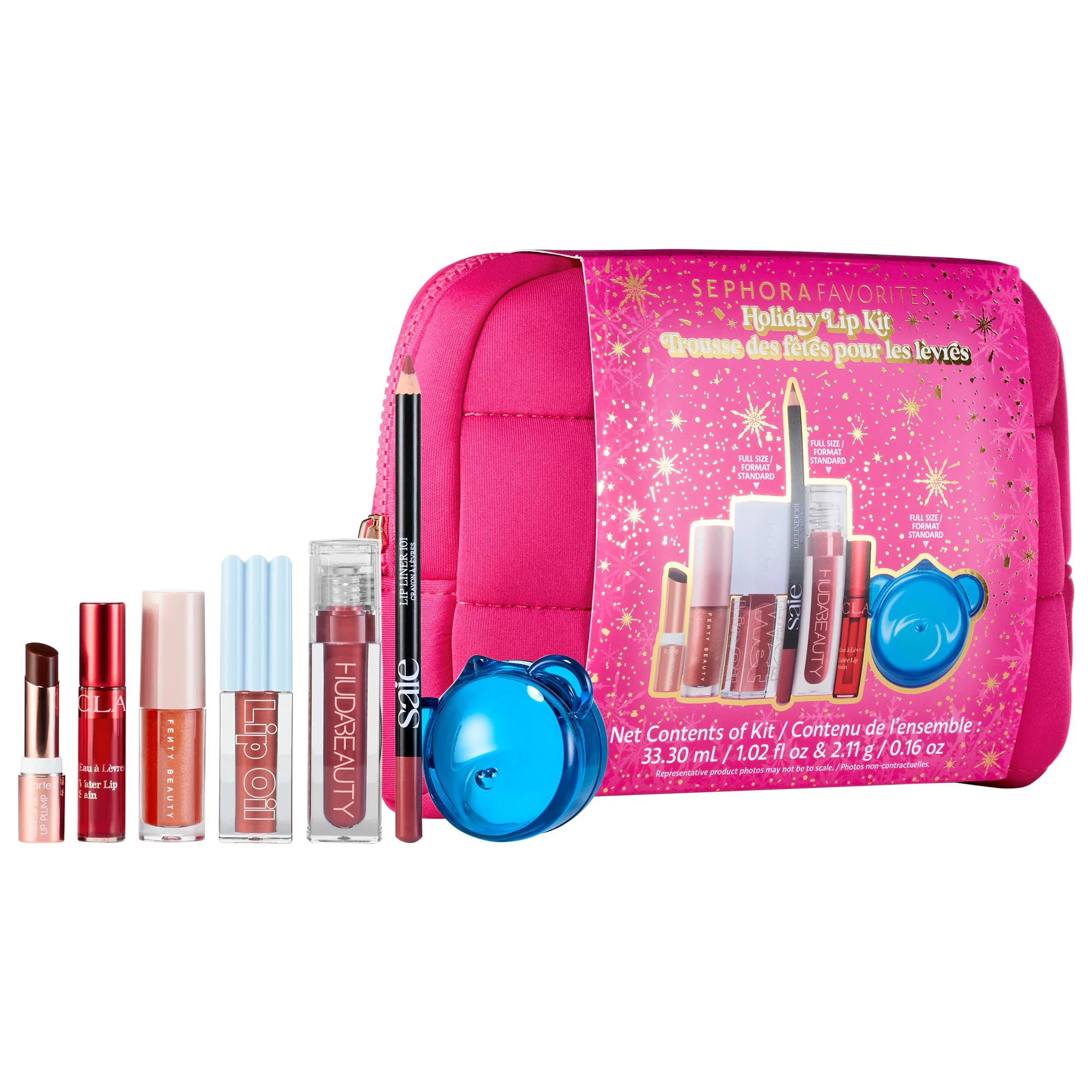 SEPHORA Holiday Lip Kit Value Set