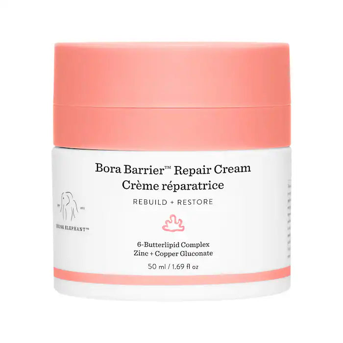 Drunk Elephant  Bora Barrier Rich Repair Refillable Cream with 6-Butterlipid Complex 50 ml