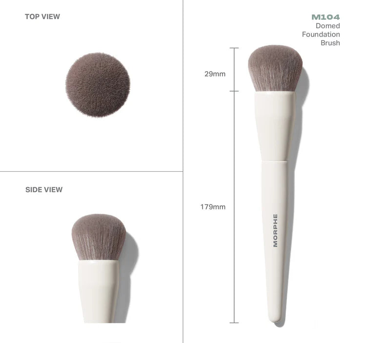 Morphe   Buttery Blends M104 Domed Foundation Brush