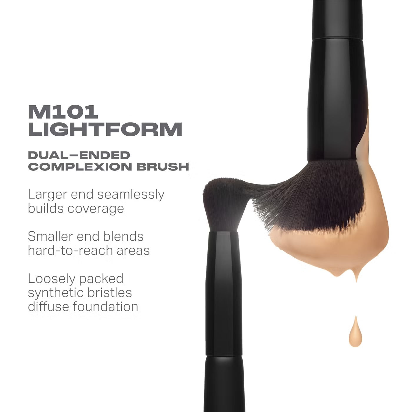 Morphe M101 Lightform Dual-Ended Complexion Brush