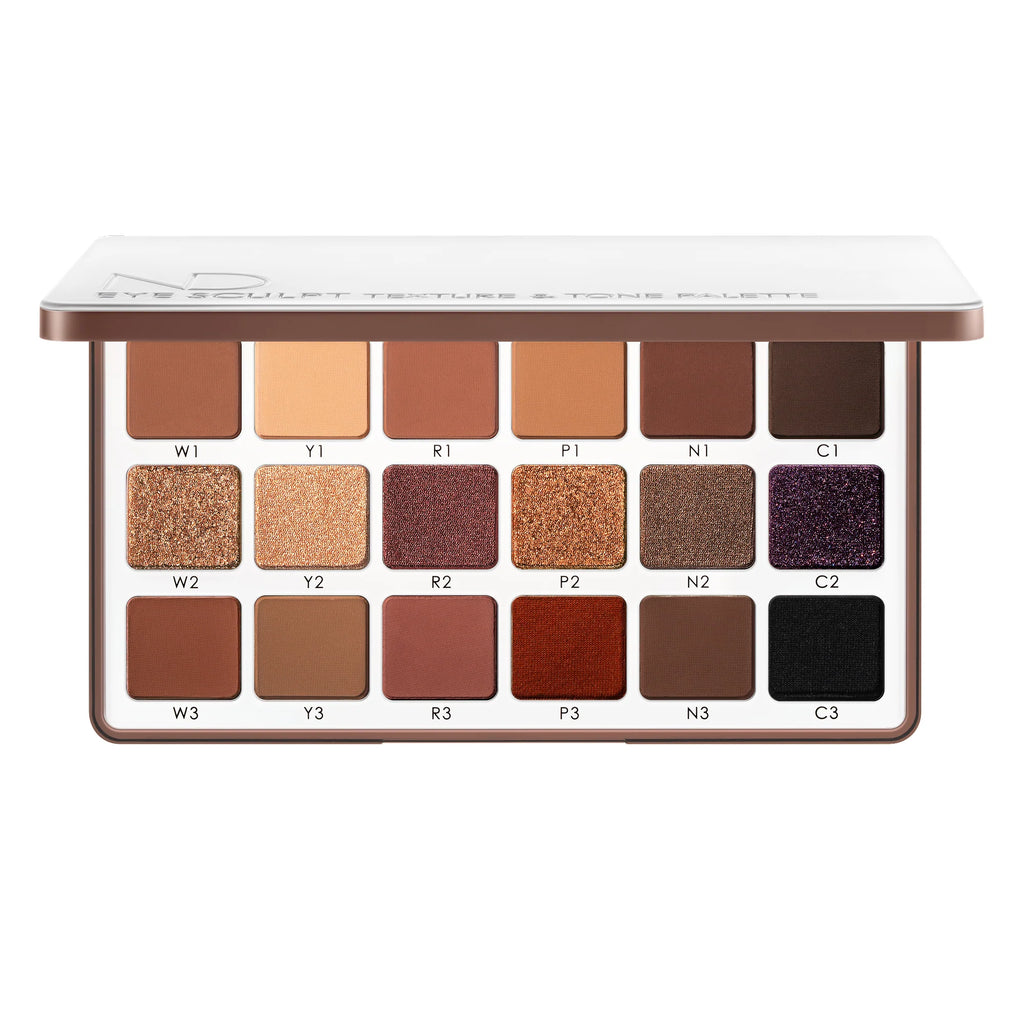 Natasha Denona Eye Sculpt Texture ; Tone Eyeshadow Palette