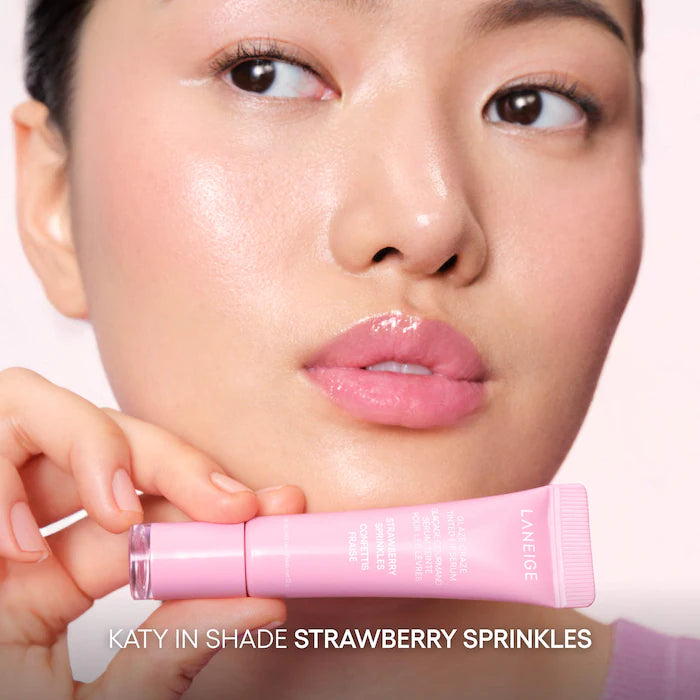 LANEIGE  Glaze Craze Donut Delight Hydrating Tinted Lip Serum Duo
