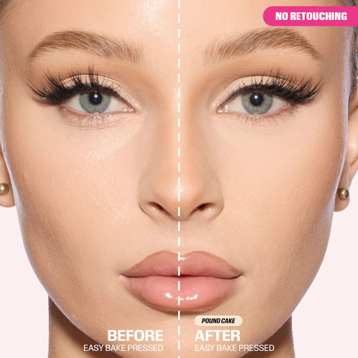 HUDA BEAUTY  Easy Bake Airbrush Matte Pressed Setting Powder
