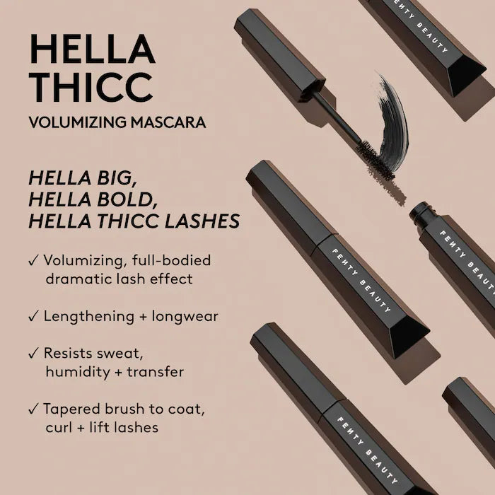 Fenty Beauty Hella Thicc Volumizing Mascara