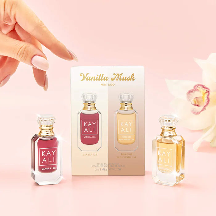 KAYALI  Vanilla Musk Mini Duo Perfume Gift Set